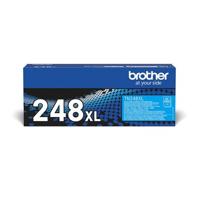 Brother TN-248XLC Toner-kit cyan high-capacity. 2.3K pages ISO/IEC 197