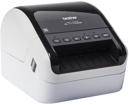 Brother QL-1110NWBC label printer Direct thermal 300 x 300 DPI 110 mm/sec Wired & Wireless DK Wi-Fi Bluetooth