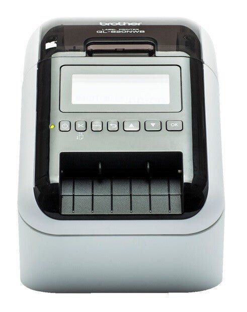 Brother QL-820NWBC label printer Direct thermal Colour 300 x 600 DPI 176 mm/sec Wired & Wireless Ethernet LAN DK Wi-Fi Bluetooth - Image 1