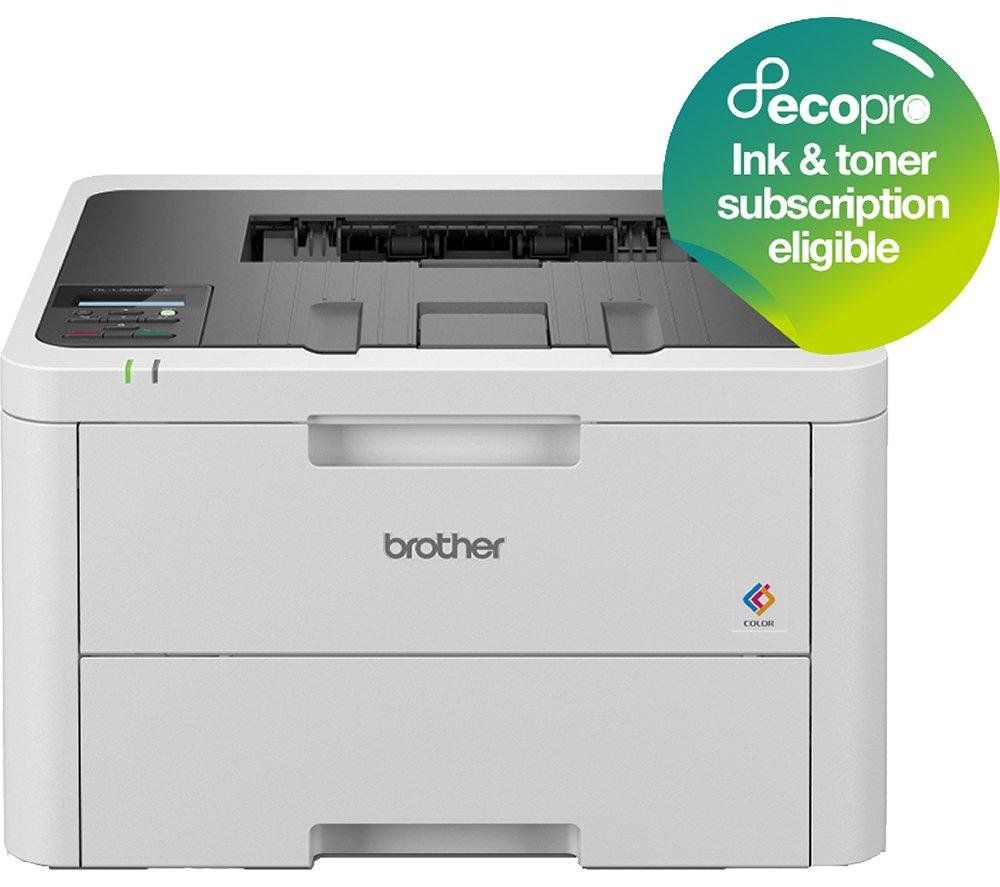 BROTHER EcoPro HLL3220CWE Wireless Laser Printer, White - Image 1