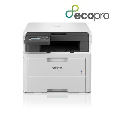 BROTHER EcoPro DCPL3520CDWE All-in-One Wireless Laser Printer, White