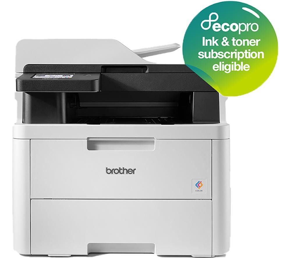 BROTHER EcoPro MFCL3740CDWE All-in-One Laser Printer with Fax, White - Image 1
