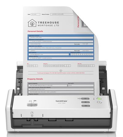 Brother ADS-1300 ADF scanner 600 x 600 DPI A4 White
