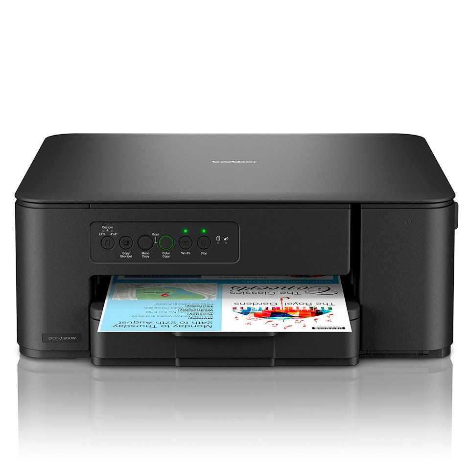 Brother 3-in-1 Compact Wireless Inkjet Printer DCP-J1260W - Image 1