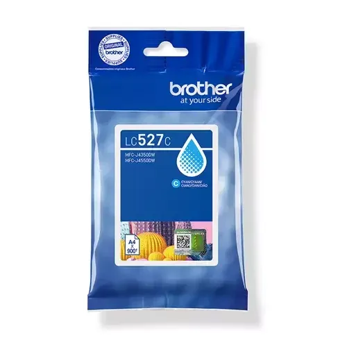 Brother Genuine LC527C Ink Cartridge - Cyan - Image 1