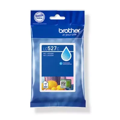 Brother Genuine LC527C Ink Cartridge - Cyan