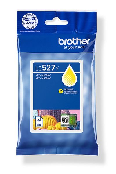 Brother Genuine LC527Y Ink Cartridge - Yellow - Thumbnail 2