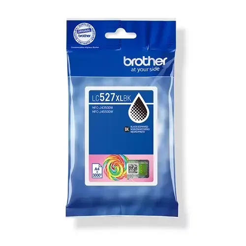 Brother Genuine LC527XLBK High Yield Ink Cartridge - Black - Image 1