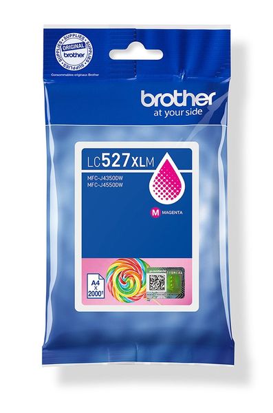 Brother Genuine LC527XLM High Yield Ink Cartridge - Magenta
