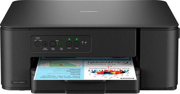 Brother 3-in-1 Compact Wireless Inkjet Printer DCP-J1260W - Thumbnail 2