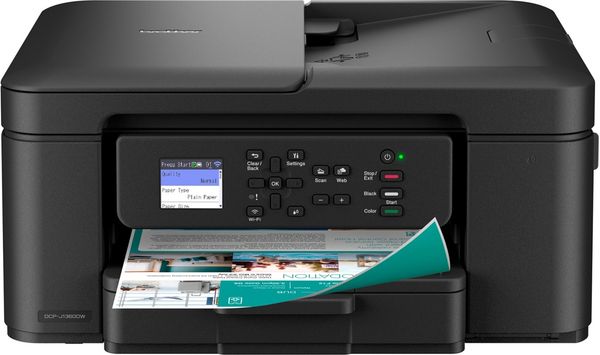 Brother 3-in-1 Compact Wireless Inkjet Printer DCP-J1360DW - Thumbnail 2