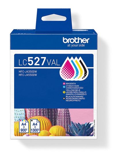 Brother Genuine LC527VAL Ink Cartridge Value Pack - Thumbnail 2