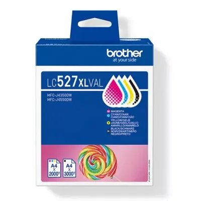 Brother LC-527XLVAL Ink cartridge multi pack Bk.C.M.Y high-capacity 35 - Thumbnail 2