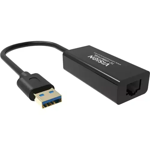 Vision TC-USBETH/BL network card Ethernet - Image 1