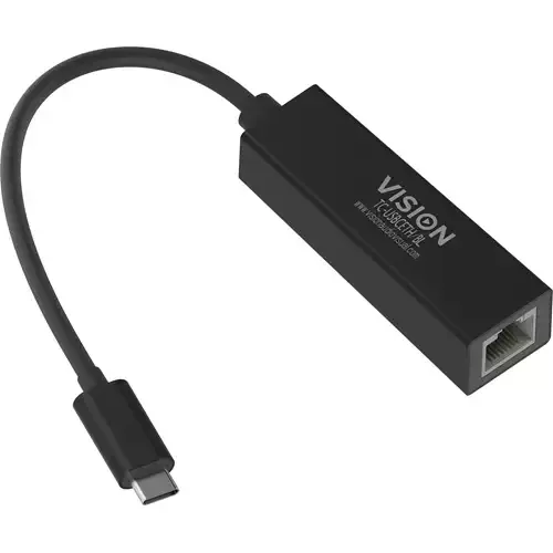 Vision TC-USBCETH/BL network card Ethernet - Image 1