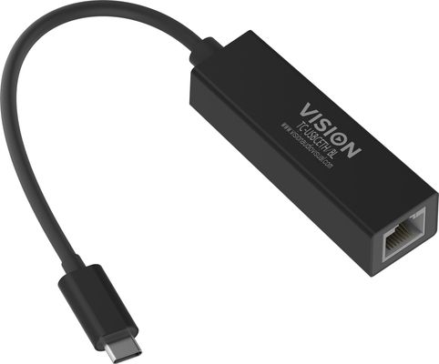 Vision TC-USBCETH/BL network card Ethernet - Thumbnail 2