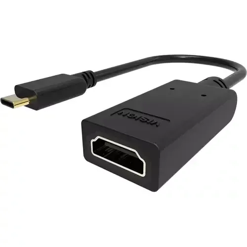 Vision TC-USBCHDMI/BL video cable adapter USB Type-C HDMI Type A (Standard) Black - Image 1