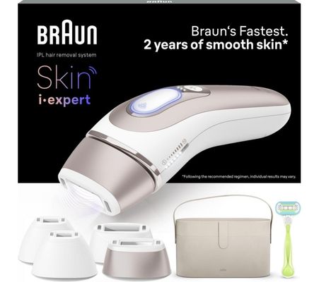 BRAUN Silk-expert PL7387 IPL Hair Removal System - White, White