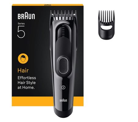 BRAUN Series 5 BRAHC5510 Hair Clipper - Black, Black