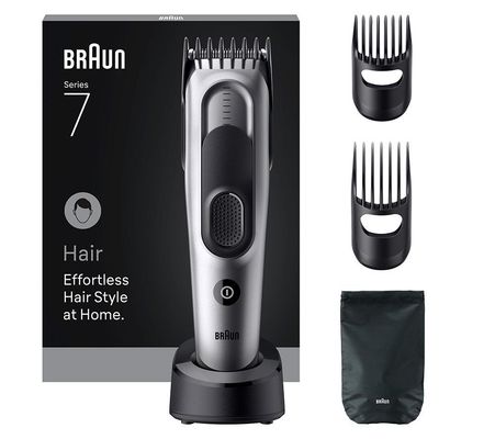BRAUN Series 7 BRAHC7590 Hair Clipper - Grey, Black