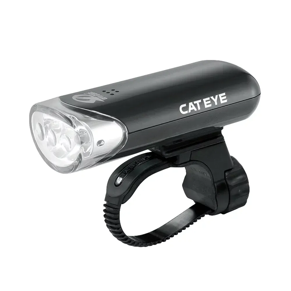 Cateye EL-135 Front Bike Light Black - Image 1