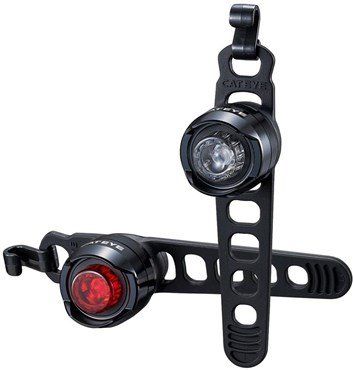 Cateye Orb Front/Rear Light Set Black - Thumbnail 2