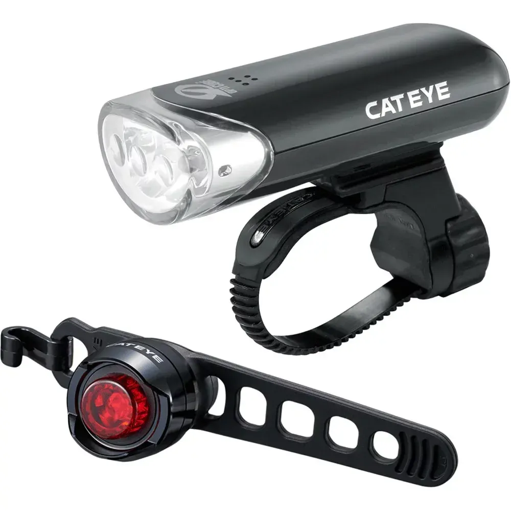 Cateye EL135/Orb Light Set Black - Image 1
