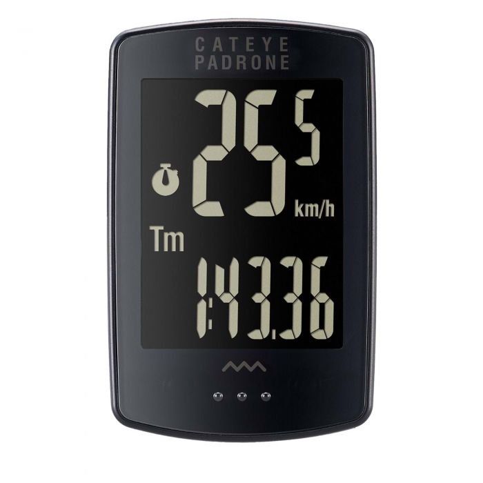 Cateye Padrone Stealth Wireless Cycle Computer - Image 1
