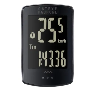 Cateye Padrone Stealth Wireless Cycle Computer - Thumbnail 2