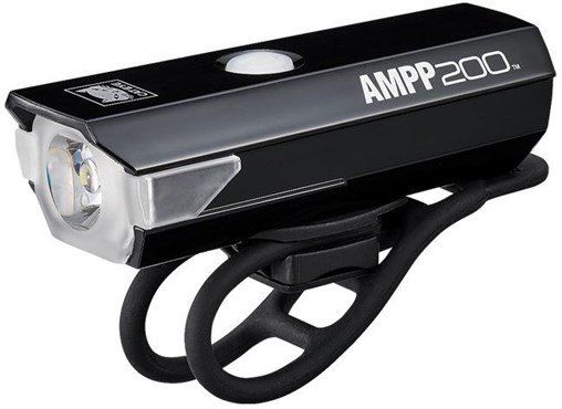 Cateye Ampp 200 Front Bike Light Black - Thumbnail 2