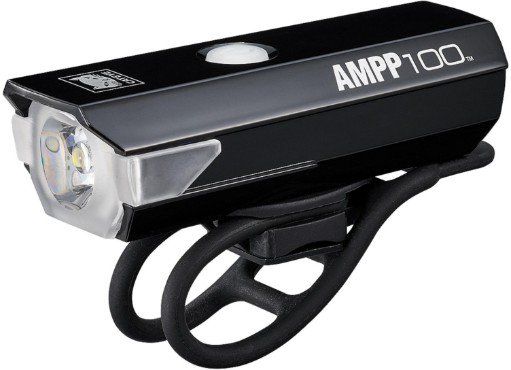 Cateye Ampp 100 Front Bike Light Black - Thumbnail 2