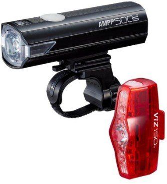 Cateye AMPP 500S & VIZ 150 USB-C Light Set