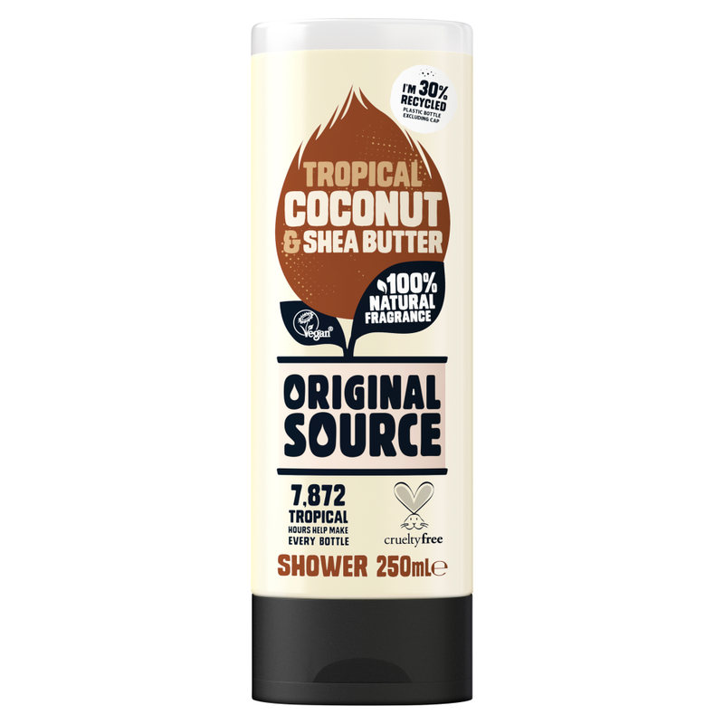 Original Source Tropical Coconut & Shea Butter Shower Gel 250ml - Image 1