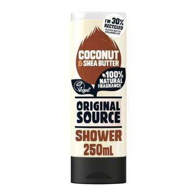 Original Source Tropical Coconut & Shea Butter Shower Gel 250ml - Thumbnail 2
