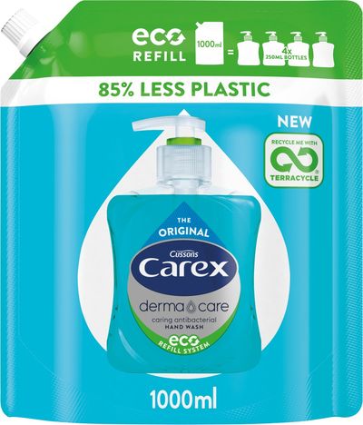 Carex Antibacterial Hand Wash Original Refill 1L