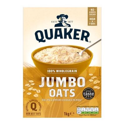 Quaker Jumbo Oats 1kg - Thumbnail 2