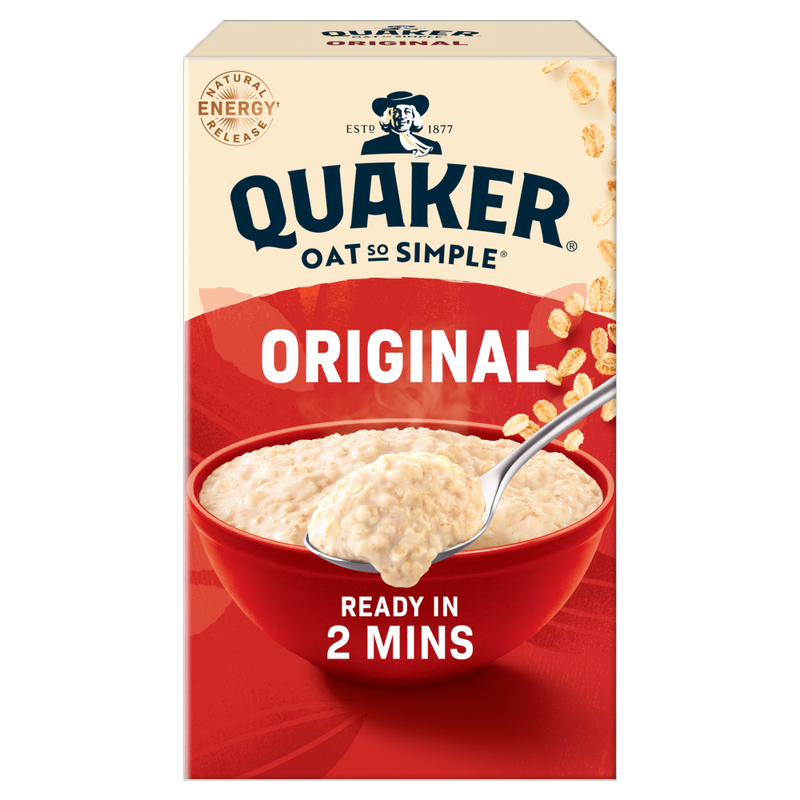 Quaker Oat So Simple Original Porridge Sachets 10x27g - Image 1