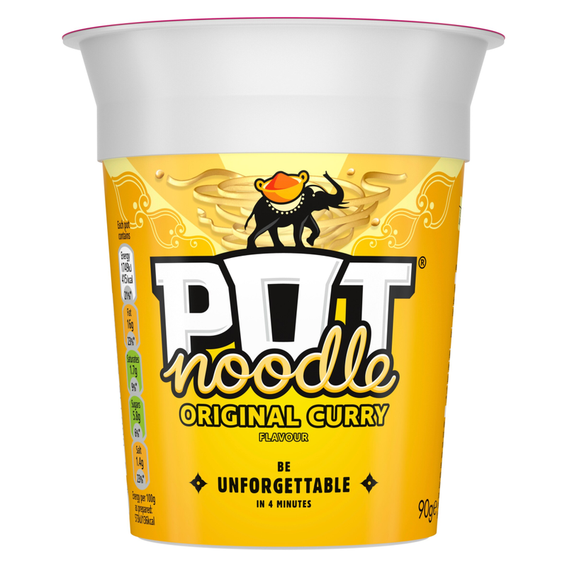 Pot Noodle Standard Pot Original Curry 90 g - Image 1