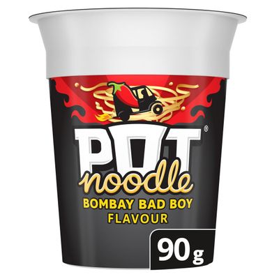 Pot Noodle Bombay Bad Boy Standard Pot 90 g - Thumbnail 2