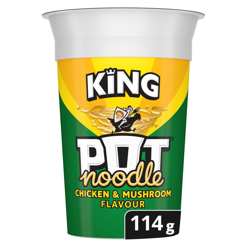 Pot Noodle King Pot Noodle Chicken & Mushroom 114 g - Image 1