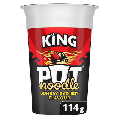 Pot Noodle Bombay Bad Boy King Pot 114 g - Thumbnail 2
