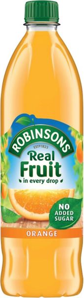 Robinsons No Added Sugar Orange Squash 1 Litre (Pack 1) -0402109