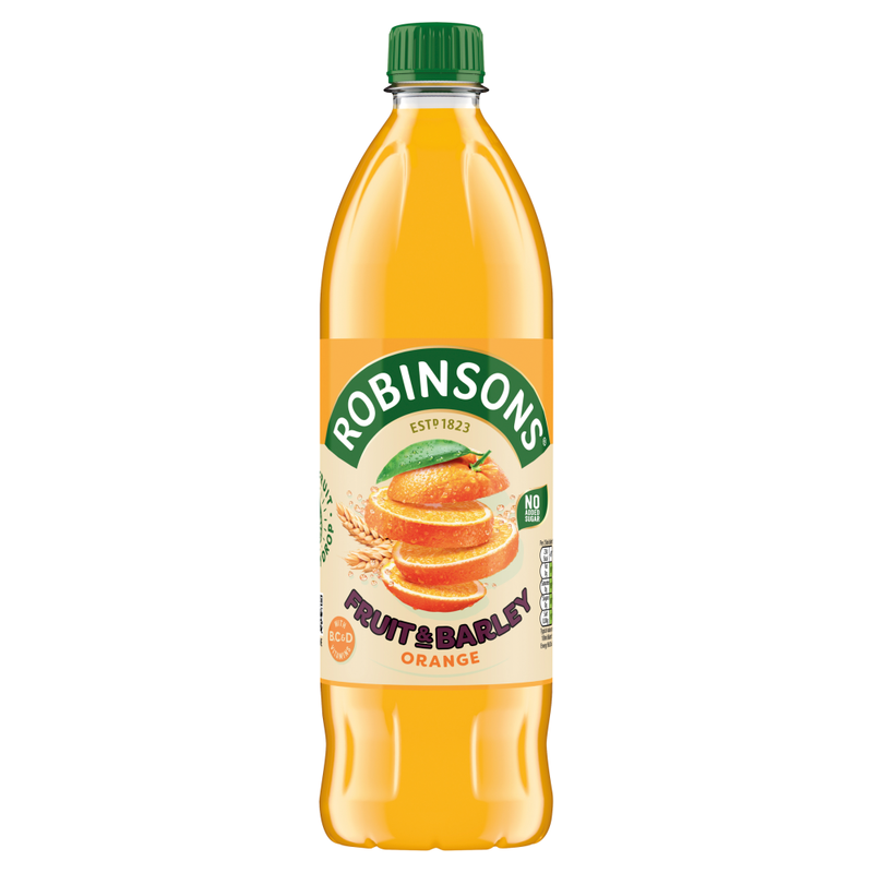 Robinsons Fruit & Barley with Vitamins Orange Squash 1L - Image 1