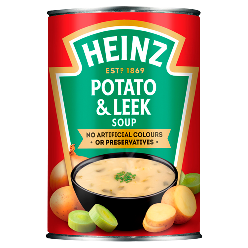 Heinz Potato & Leek Tinned Soup 400g - Image 1