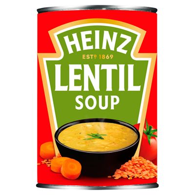 Heinz Lentil Tinned Soup 400g - Thumbnail 2