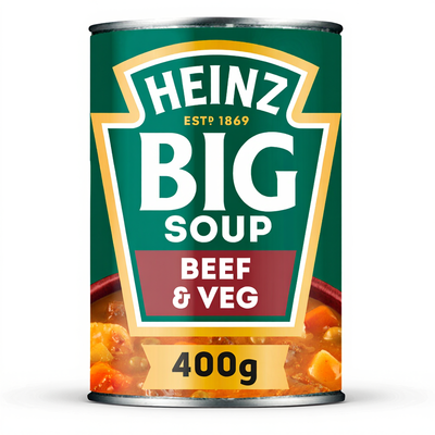 Heinz Beef & Vegetable Chunky Big Soup 400g