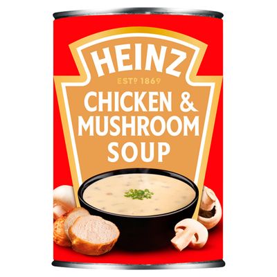Heinz Chicken & Mushroom Tinned Soup 400g - Thumbnail 2