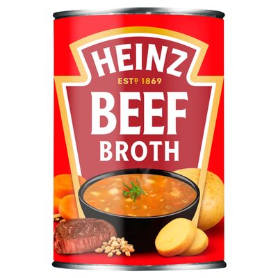 Heinz Beef Broth Tinned Soup 400g - Thumbnail 2