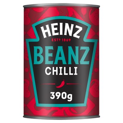 Heinz Baked Beans Chilli Flavour 390g