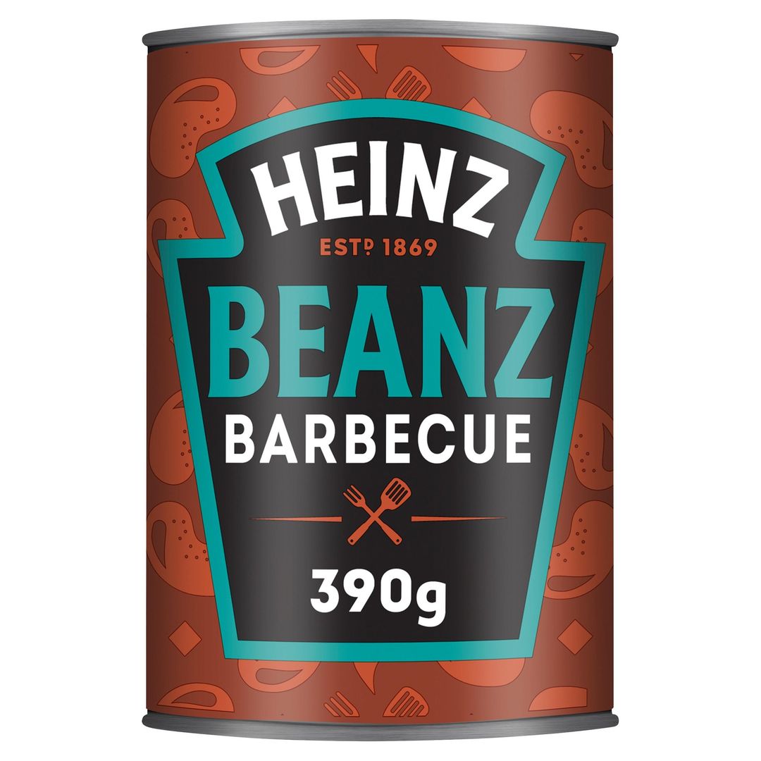 Heinz Baked Beans Barbecue Flavour 390g - Image 1